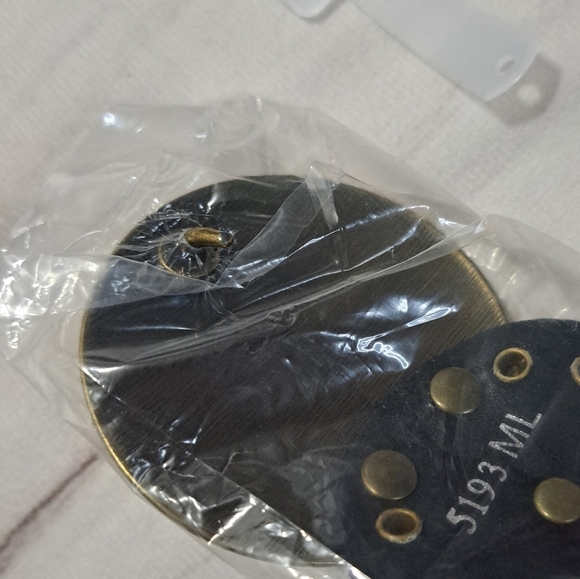 Brown and Gold Women's Belt - Picture 4 of 8